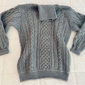 Irish Merino Wool Turtleneck Sweater